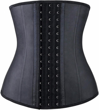 Women's Underbust Latex Sport Girdle Waist Trainer Corsets Hourglass Body Shaper