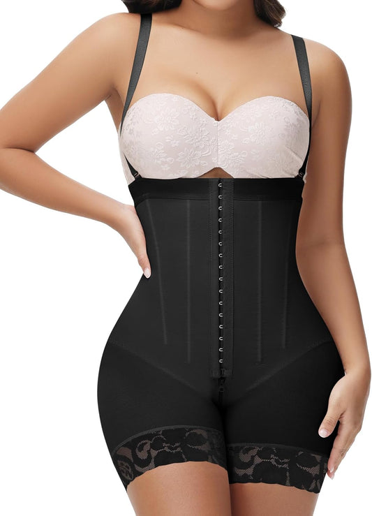 SHAPSHE Women’s Strapless Tummy Control Shapewear – Butt Lifter Compression Garment
