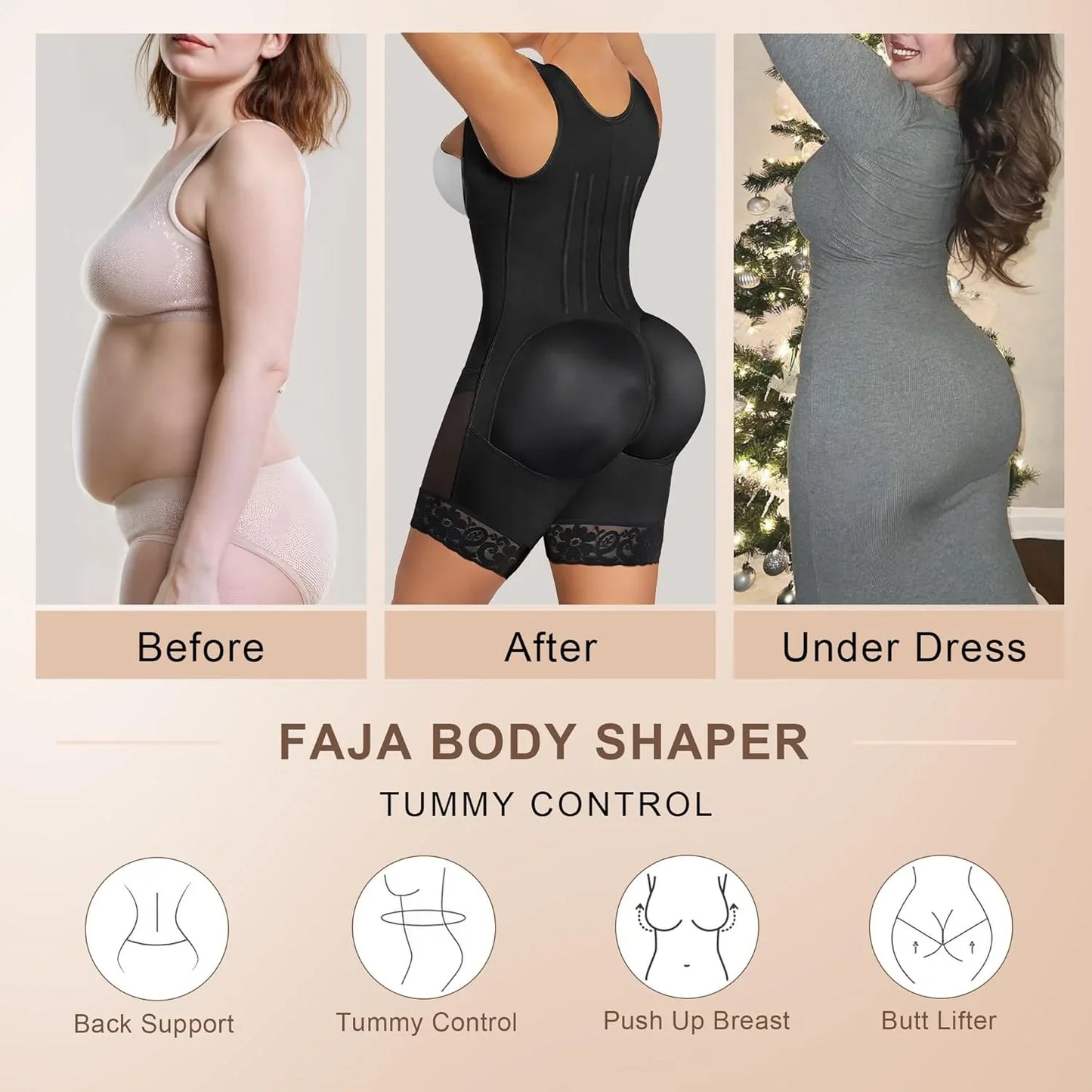 SnatchCurve Seamless Faja